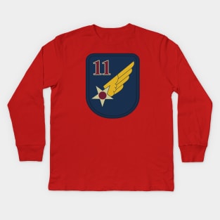 11th Air Force Kids Long Sleeve T-Shirt